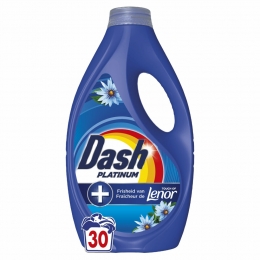 4xDashVloeibaarWasmiddelZeebries30Wasbeurten1350ml