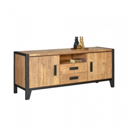 TV-MeubelTilburg-Hout-MangoHout-Naturel-MDF