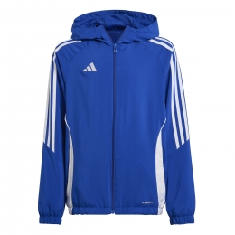 adidasTiro24WindbreakerKidsBlauwWit