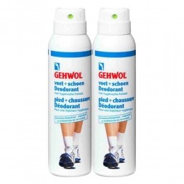 2xGehwolVoetenSchoenDeodorant150ml