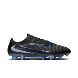 NikePhantom6LowEliteGrasVoetbalschoenenFGZwartLichtblauw
