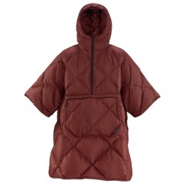 Therm-a-Rest-HonchoPonchoDown-Ponchomaat123x106cmrood