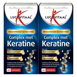 GratisVerzending2xLucovitaalComplexmetKeratine60capsules
