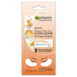20xGarnierSkinActiveTissueOogmaskerHydraBombOrange