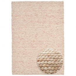 ThekoHandgewevenwollentapijtAlpen90x160cm-Donkerbeige