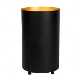 AtmoozVloerlampLavinia-ZwartGoud-Max40W-E27Fitting