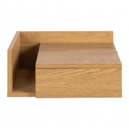 byfonQbasicZoeyNachtkastjemetzijvakje-Eikenbruin