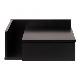 byfonQbasicZoeyNachtkastjemetzijvakje-Zwart