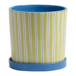 kleveringRayBloempotMedium-Groen