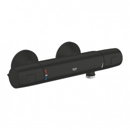 DouchekraanThermostatischGROHEPrecisionTrendNewhoh12cmMatZwart