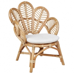 Beliani-FLORENTINEII-Kinderfauteuil-Natuurlijk-Rotan