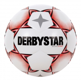DerbystarSolarisSuperLightVoetbalMaat5WitRoodZwart
