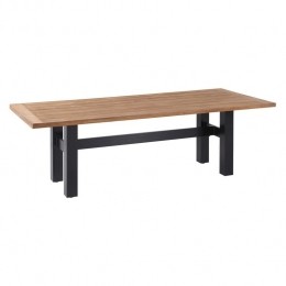 HartmanHerondiningtuintafel240x100cm-ZwartTeak