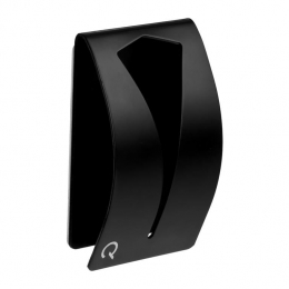 QUVIOHanddoekenhouderplakstripRVS-Zwart