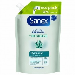 12xSanexAgaveRevitalizingDouchegelNavulling450ml