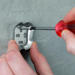 LucidoHaardrogerHoudermetWandbevestiging-Zilver-Kela