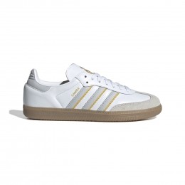 adidasSambaRealMadridSneakersWitLichtgrijsGeel