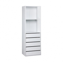 sweeek-Garderobemodulemet5ladenen2legplanken