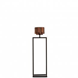 J-LinetheelichthouderStaanderRecht-glas-bruin-large