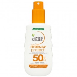 3xGarnierAmbreSolaireHydra24ProtectZonnebrandspraySPF50150ml