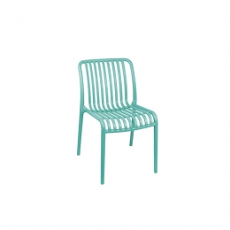 Leitmotiv-EetkamerstoelGlee-Turquoiseblue