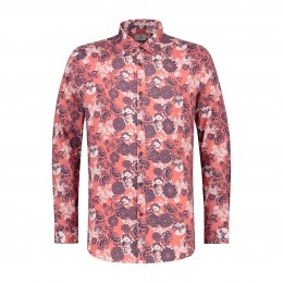 DstrezzedOverhemdPrintBloemenCoralS