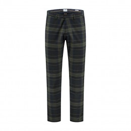 DstrezzedChinoPantEnglishCheckDarkNavy30