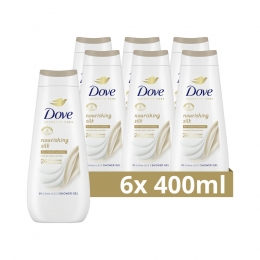 6xDoveDouchecrmeNourishingSilk400ml