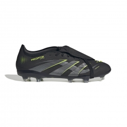 adidasPredatorProFTGrasVoetbalschoenenFGZwartDonkergrijsNeongeel