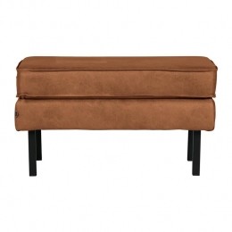 WOOODRodeoHocker-Eco-leder-Cognac