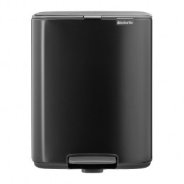 BrabantiaBoPedaalemmer12L-MattBlack