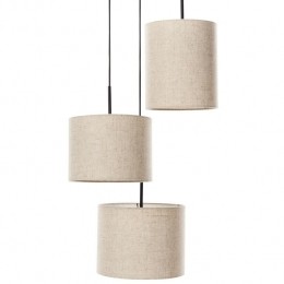 Beliani-PARGUAZA-Hanglamp-Lichtbeige-Linnen