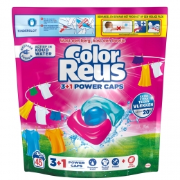 WitteReusColorReusWasmiddelcapsules31PowerCapsGekleurdeWas45stuks