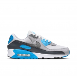 NikeAirMax90SneakersGrijsWitBlauw