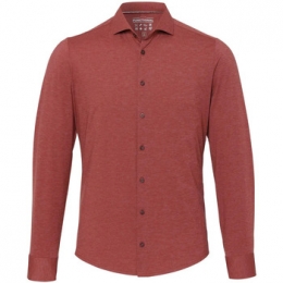 OverhemdLangeMouwPureTheFunctionalShirtTerraRood