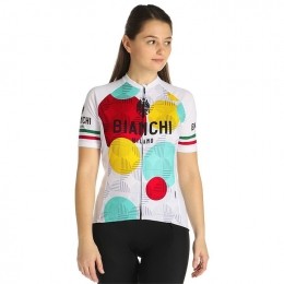 BIANCHIMILANODamesshirtAncipadamesfietsshirtMaatMWielershirt