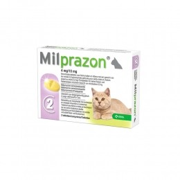 MilprazonOntwormingTabletten4mg10mgKleineKatenKitten2stuks