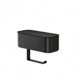 Tiger2-StoreToiletrolhoudermetOpbergbakje-Zwart