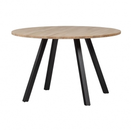 WooodTabloEettafel120cm-Bruin