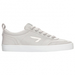 HUB-MiamiCanvas-Sneakersmaat42grijswit