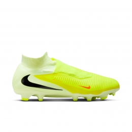 NikePhantom6HighProGrasVoetbalschoenenFGGeelOranjeZwart