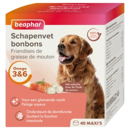 6xBeapharSchapenvetBonbonsZalm245gr