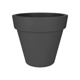 elhoPureRoundBloempot80cm-Antraciet