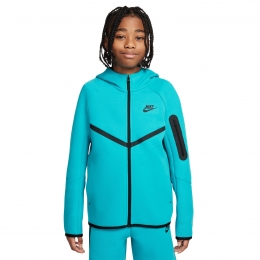 NikeTechFleeceSportswearVestKidsTurquoiseZwart