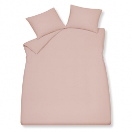 Pure66DekbedovertrekSepiaPink200x200220cmRoze
