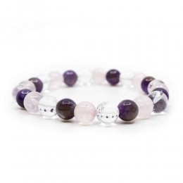 EdelsteenArmbandGoudenDriehoek19cm
