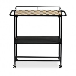 VillaCollectionKarvmetalenkeukentrolleyzwart