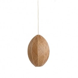 LightLivingLightlivingHanglamp285x38cmMILATOSwebbingbruin