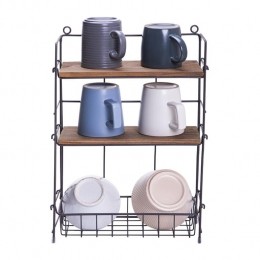 QUVIOKeukenrekwandstaalenhout-Zwartenbruin