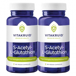 GratisVerzending2xVitakruidS-Acetyl-L-Glutathion90vegacapsules